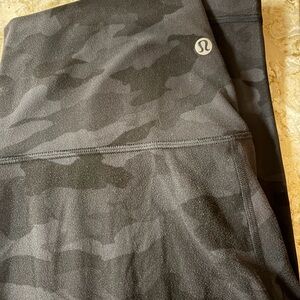 Lululemon Black Camo Leggings